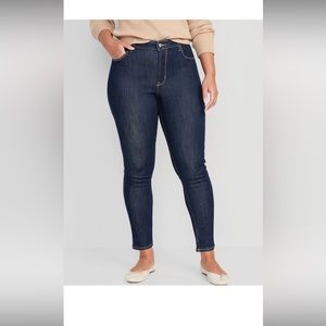 COPY - Size 18 Tall, Old Navy High-Waisted Wow Super-Skinny Ankle Jeans for Wom…